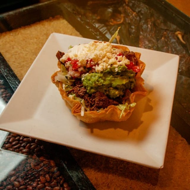 LUNCH Steak Taco Salad.