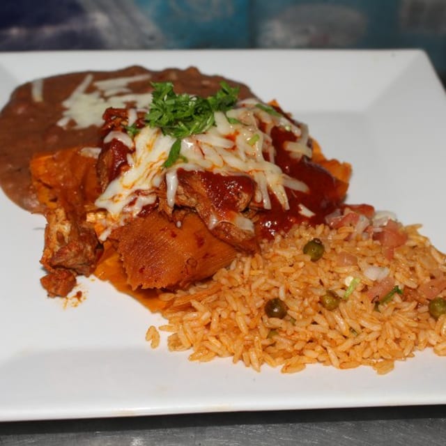 Vegetarian Tamales.