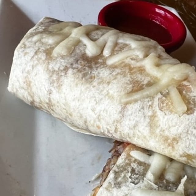 Chicken Fajita Burrito.
