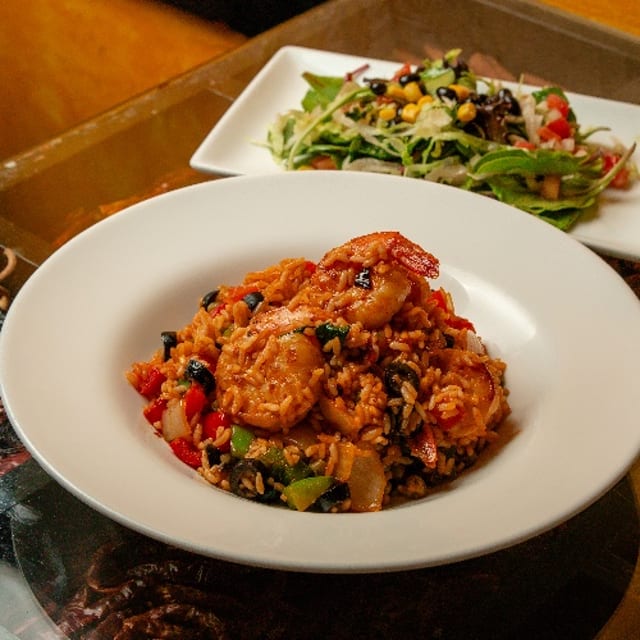 Arroz Con Camarones.