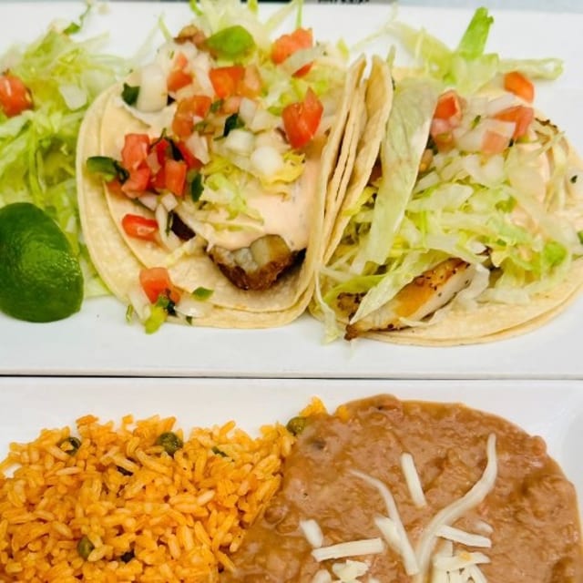 White Fish Tacos.