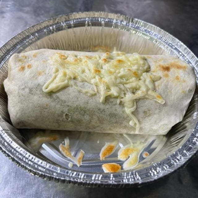 Chile Con Carne Burrito.