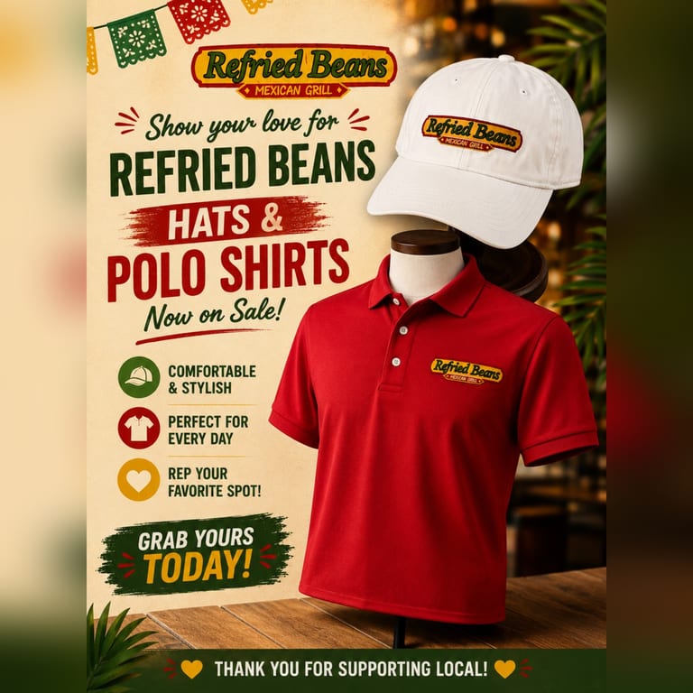 New merch alert! 🧢👕