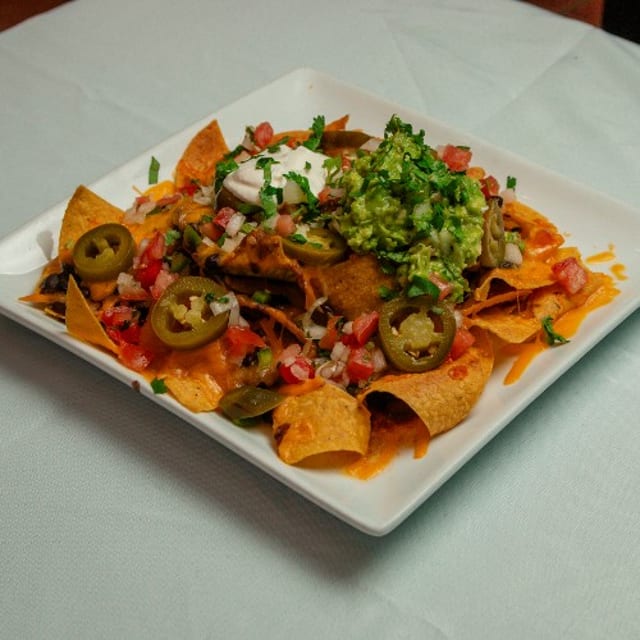 Cheese Nachos.