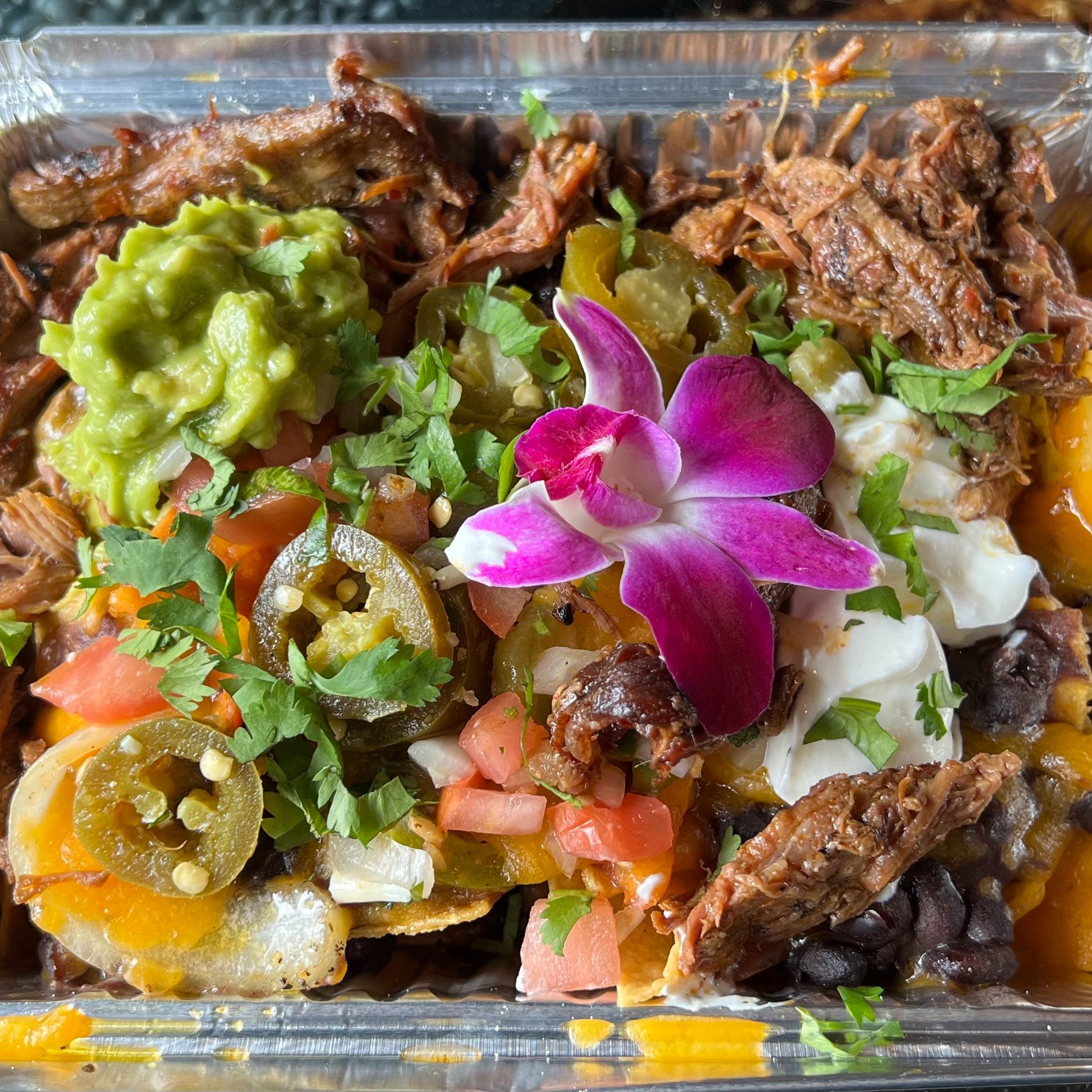 1/2 TRAY OF NACHOS.