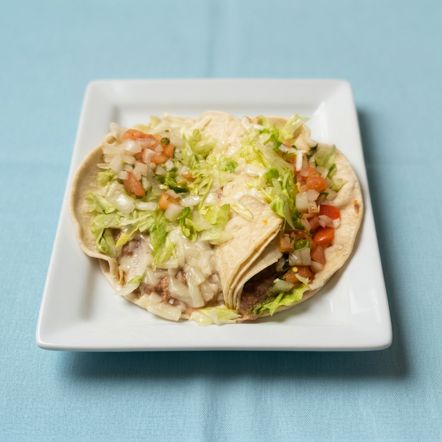 Bean & Cheese Tacos.